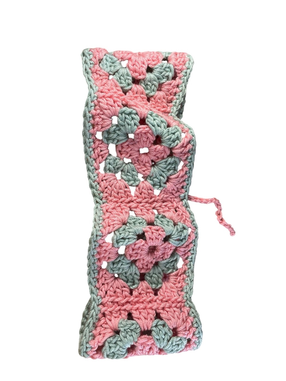 Crocheted Granny Square Headband